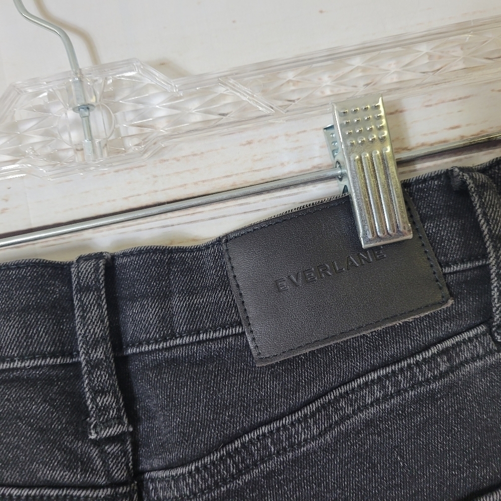 Everlane High Rise Skinny Ankle Jeans Size 25R Buttonfly - Picture 7 of 7